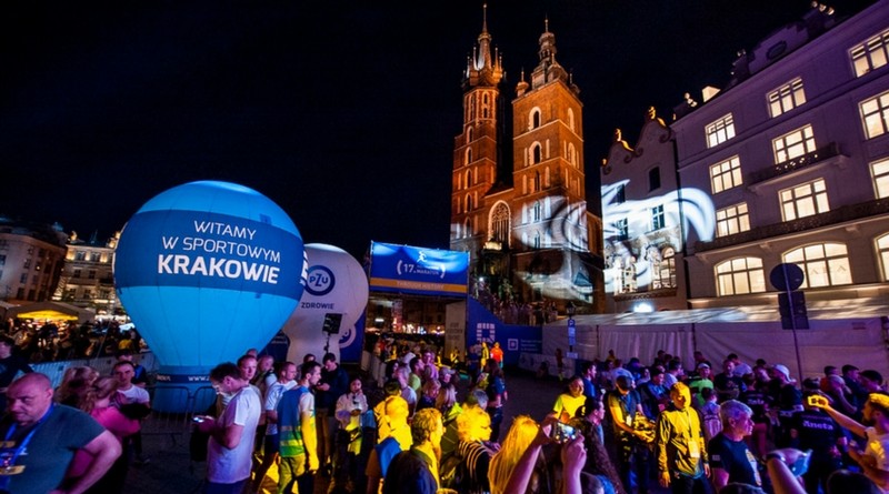 Bieg Nocny w Krakowie