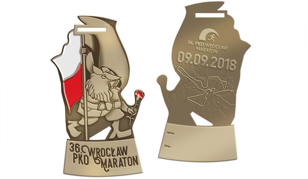 Wrocław Maraton - medal