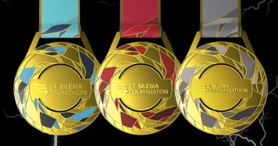 Trzy kolory, jeden kształt. Tak wyglądają medale Silesia Marathon 2022