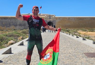 Polak przebiegł wzdłuż Portugalię. Czeka na wpis do księgi rekordów Guinnessa