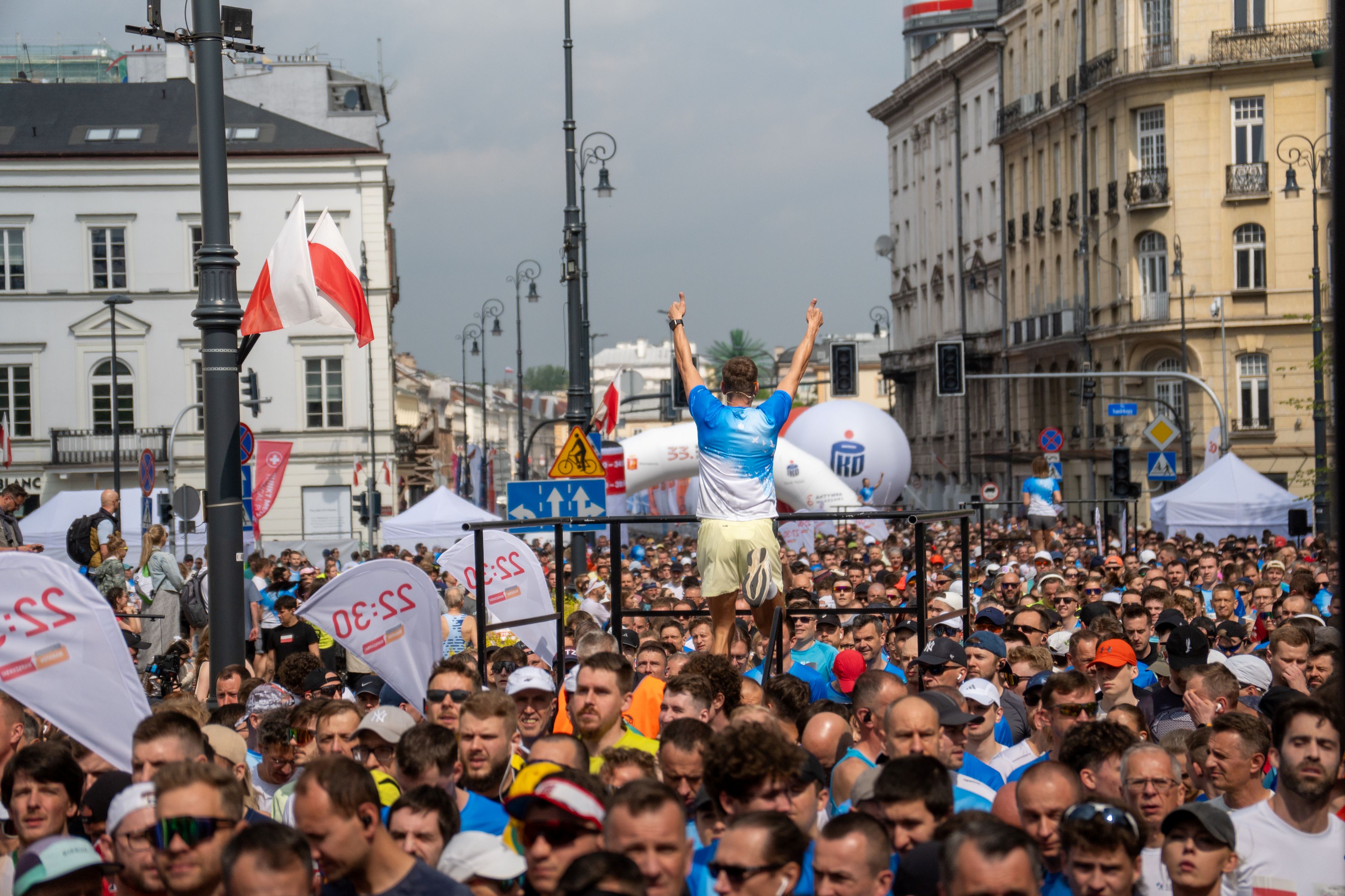 Ponad 6 tys. osób na mecie 33. Biegu Konstytucji 3 Maja