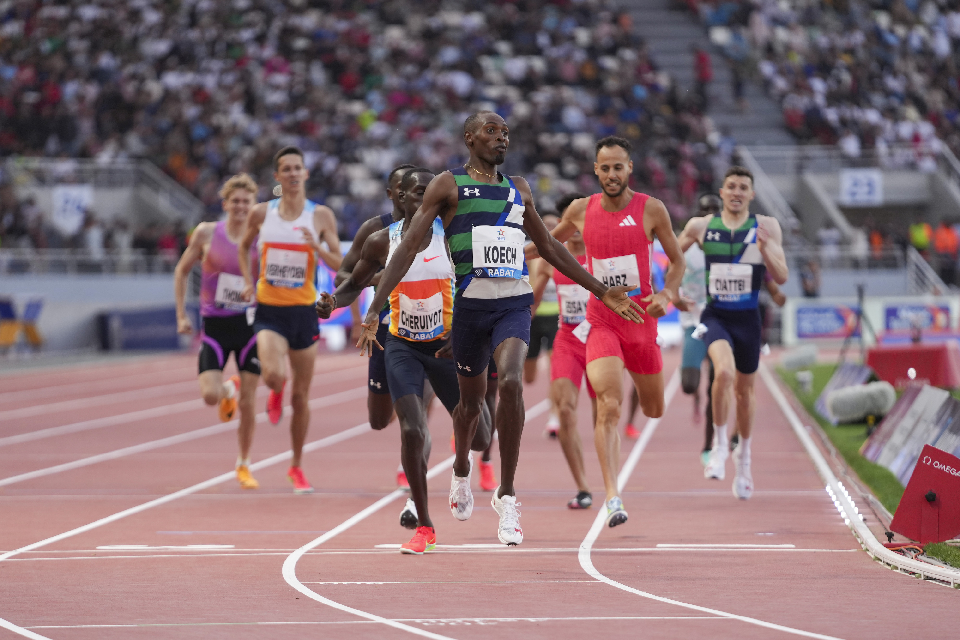 Diamentowa Liga w Rzymie. Chebet blisko rekordu świata, Rak z rekordem Polski U23