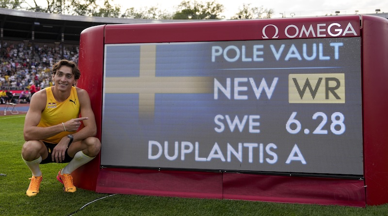 Diamentowa Liga w Sztokholmie. Duplantis skoczył po dwunasty rekord świata