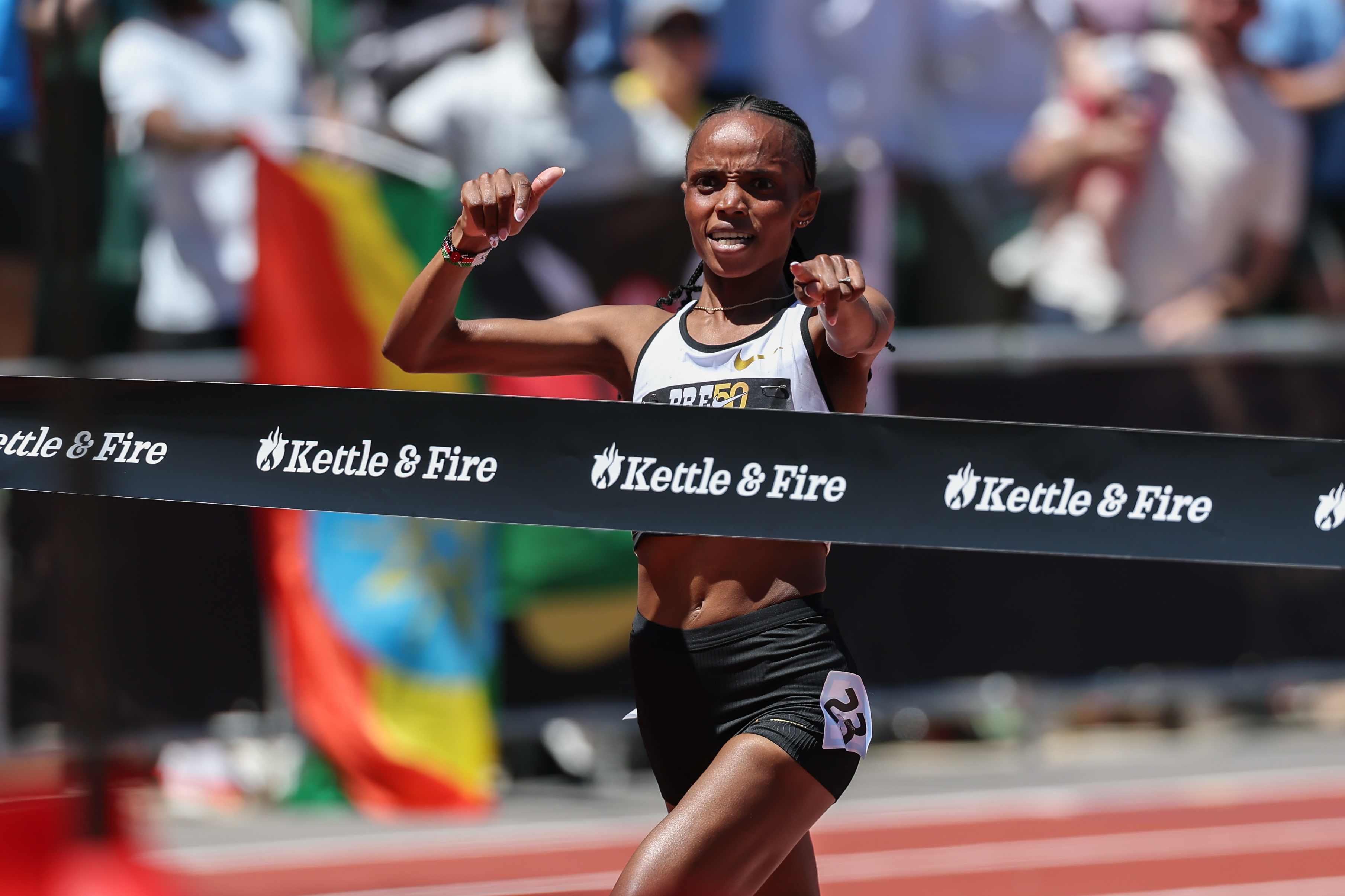 Diamentowa Liga w Eugene. Niesamowite rekordy świata Chebet i Kipyegon