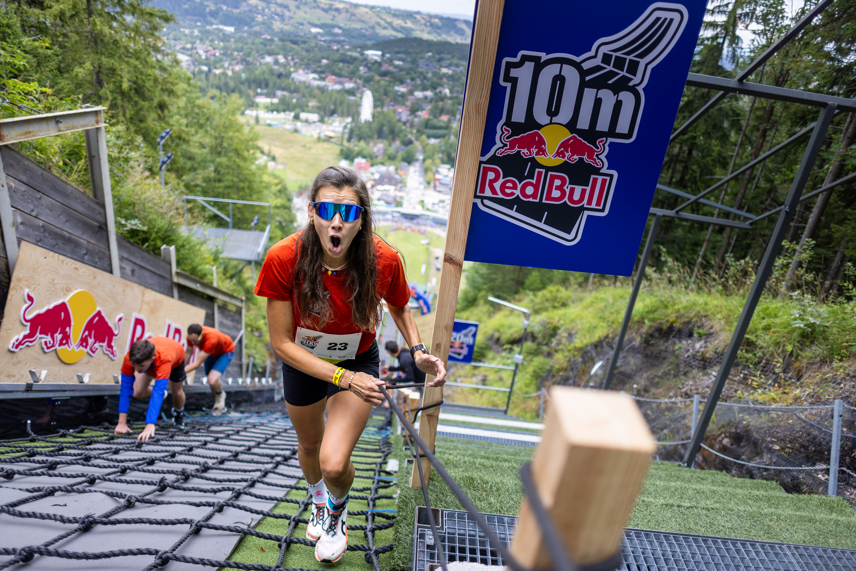 W 4 minuty i 33 sekundy wbiegła na szczyt Wielkiej Krokwii. Pobiła własny rekord
