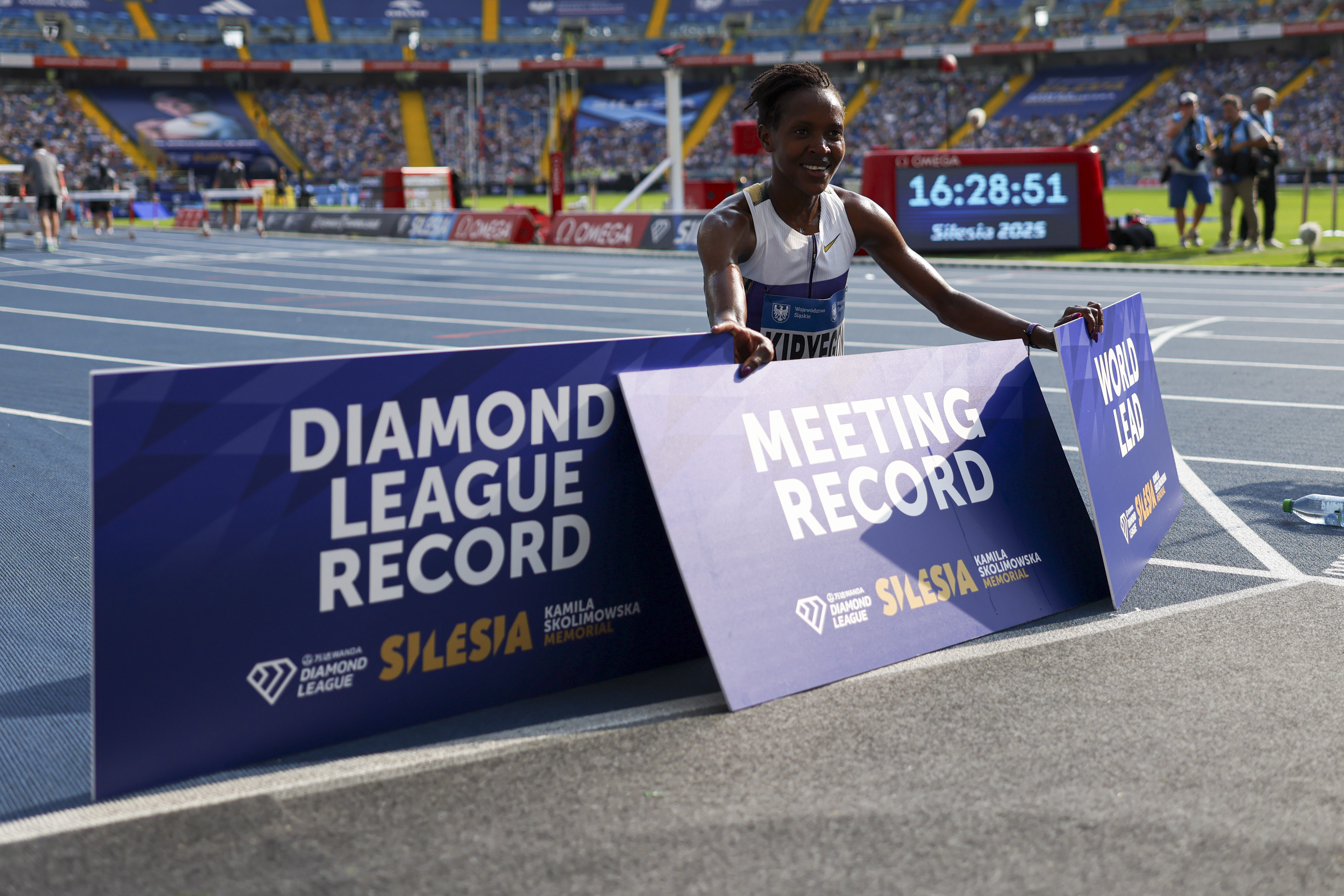 Biegi Kipyegon, Warholma i Hodgkinson ozdobami Diamentowej Ligi na Śląsku