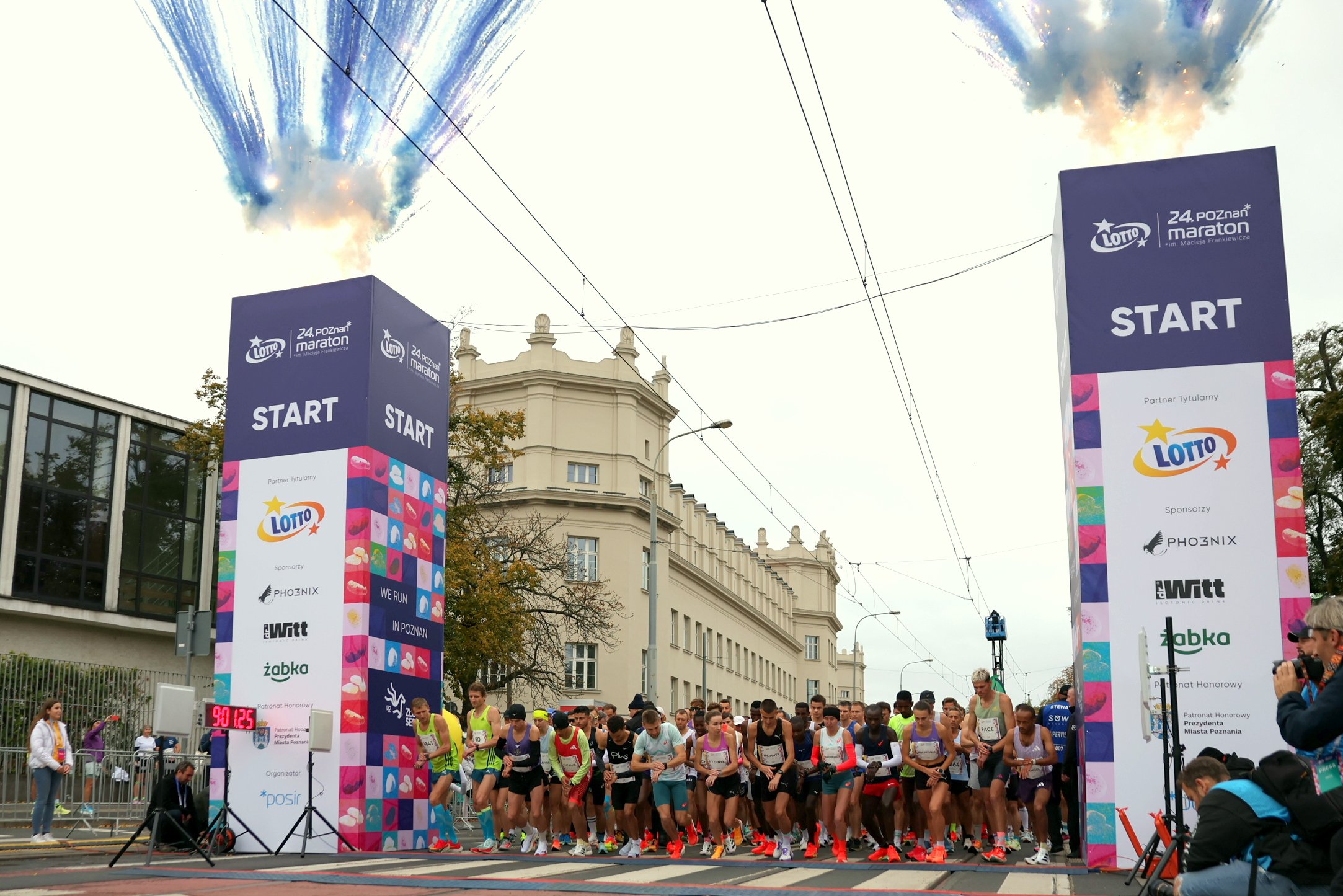 Tesfahun Akalnew i Izabela Paszkiewicz triumfują w LOTTO 24. Poznań Maratonie
