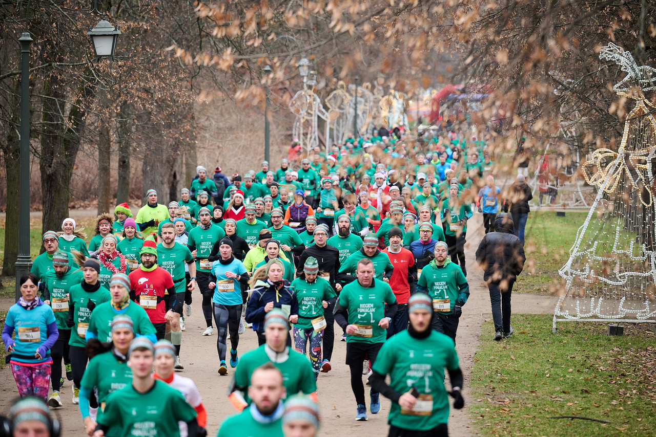 Święta w Warszawie zaczęły się wcześniej. Pobiegliśmy i pomogliśmy