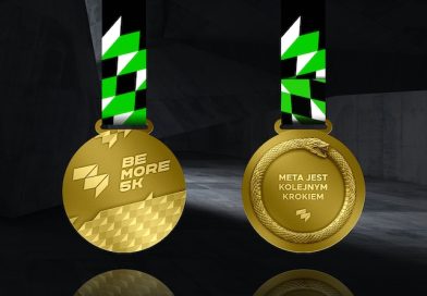 Klasyczny kształt i ważne przesłanie. Oto medal drugiej edycji BeMore5K