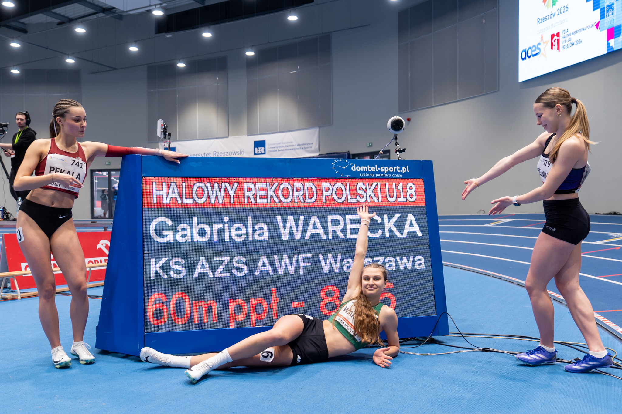 Wysoki poziom halowych mistrzostw Polski U18 i U20 w Rzeszowie