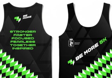 Singlet idealny do szybkiego biegania. Taka jest koszulka drugiej edycji BeMore5K