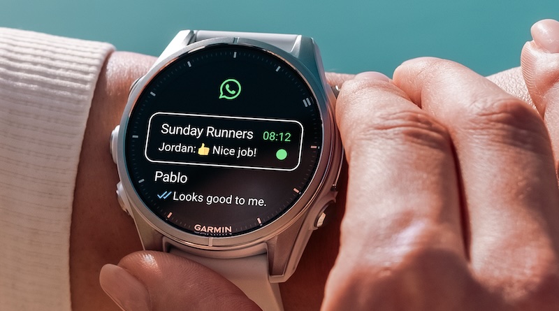 Garmin wprowadza WhatsApp na zegarki