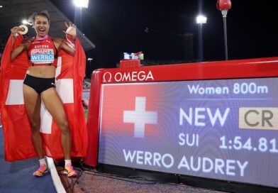 Audrey Werro z ze złotem na 800 metrów. Rekord mistrzostw Europy! Audrey Werro z ze złotem na 800 metrów. Rekord mistrzostw Europy!