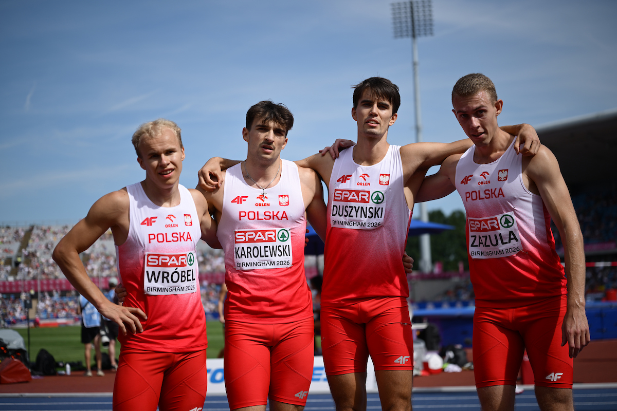 Birmingham 2026: obie polskie sztafety 4 x 400 metrów pobiegną w finałach