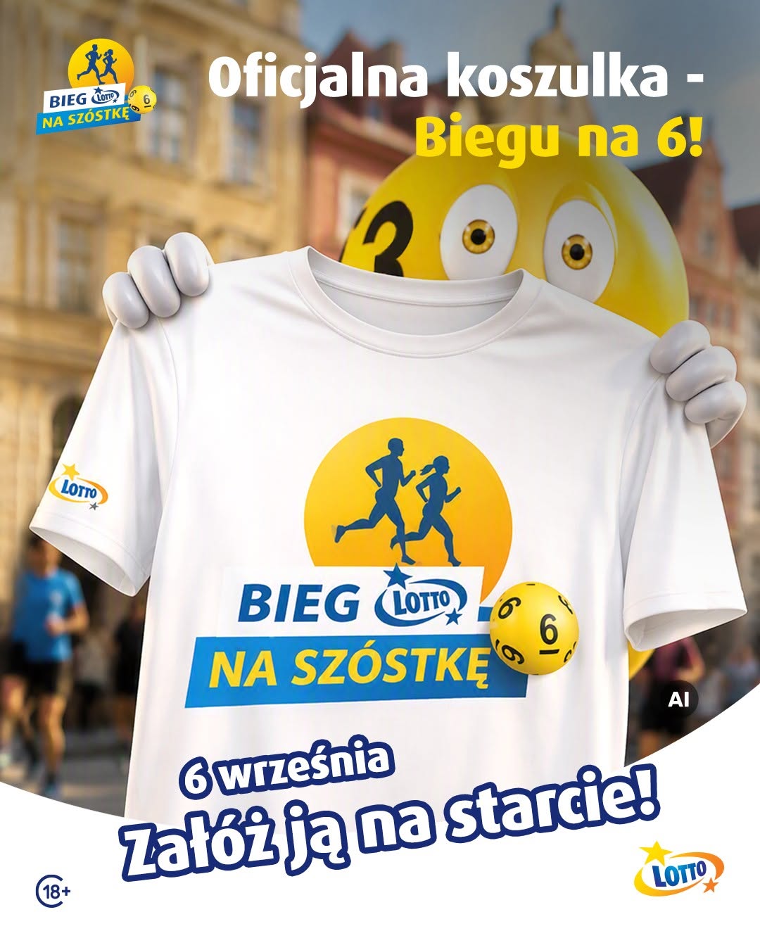 Oficjalna koszulka i medal Biegu LOTTO na Szóstkę zaprezentowane