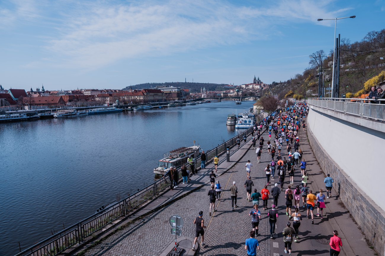 Ponad 70 tysięcy chętnych do startu w półmaratonie Pradze. Czas na losowanie