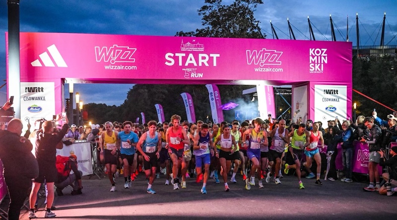 Rekordowy półmaraton na Pradze. Prawie 10 tysięcy biegaczy na mecie