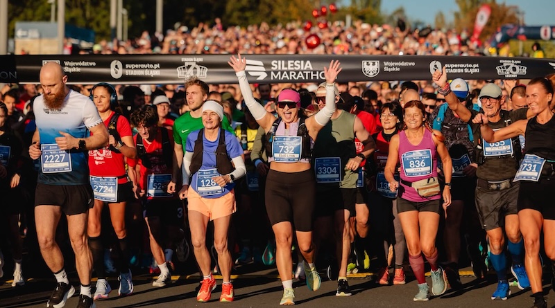 Śląsk opanowali biegacze. Rekordowa edycja Silesia Marathon